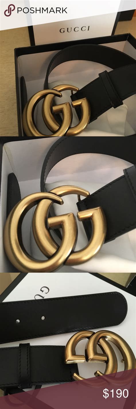 authentic gucci belts|authentic gucci belt brand new.